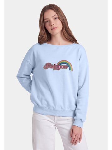 myMo Women Sweatshirt in Light Blue