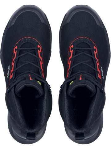 Uvex Halbschuhe 1 x-craft Stiefel in schwarz/rot