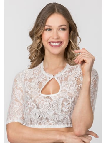 Stockerpoint Stockerpoint Dirndlbluse Cassie in weiss
