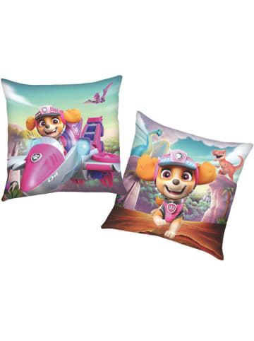 Paw Patrol Skye | Paw Patrol | 40 x 40 cm | Kinder Deko-Kissen | Wende-Motiv