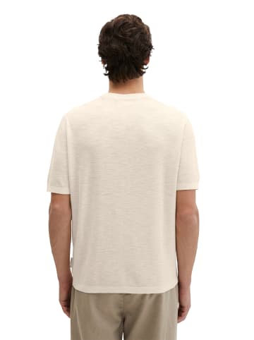 Marc O'Polo Kurzarm-Pullover regular in Chalky Sand
