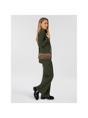 Guess Yesba Schultertasche 23 cm in latte logo