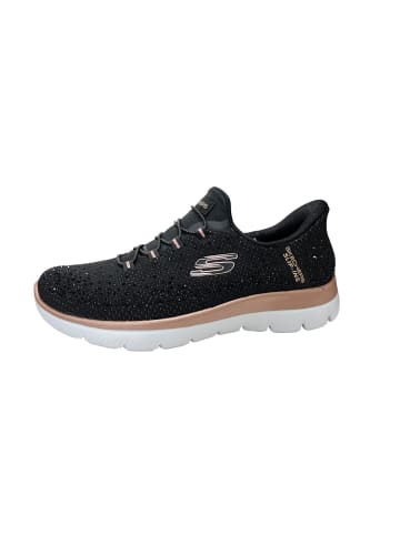 Skechers Slipper Sneaker in schwarz