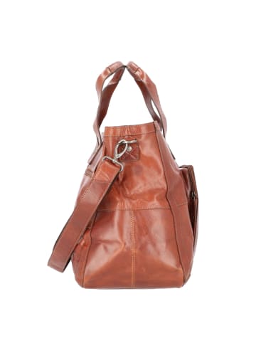 Pride and Soul Weekender Reisetasche Leder 46 cm in cognac