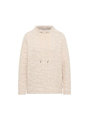 Cecil Langarmshirt in pearl beige