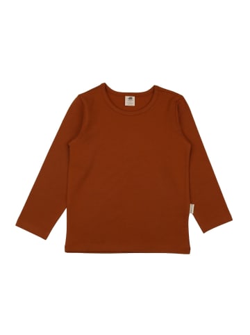 Walkiddy Langarmshirt Terracotta-Shirt