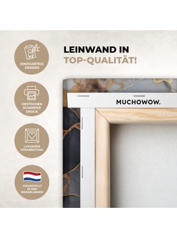 MuchoWow Leinwand bilder Abstrakte Formen (BxH)