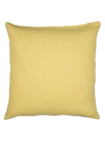 IB Laursen Kissenbezug einfarbig 50x50 cm in lemon drop