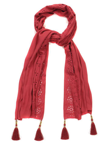 Ulla Popken Schal in marsalarot