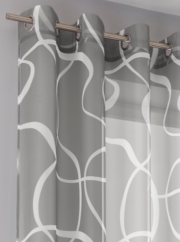 Heine Dekostore in grau-weiß