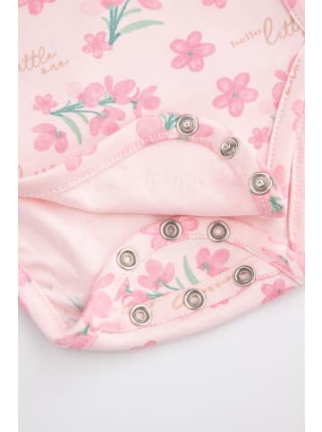 Coccodrillo Body mit kurzem Ärmel in gedämpftes Rosa