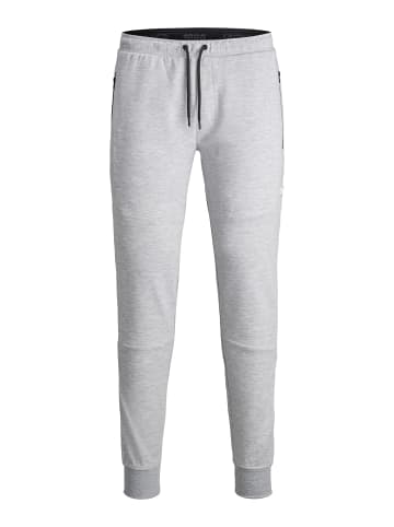 Jack & Jones Jogginghose in Light Grey Melange
