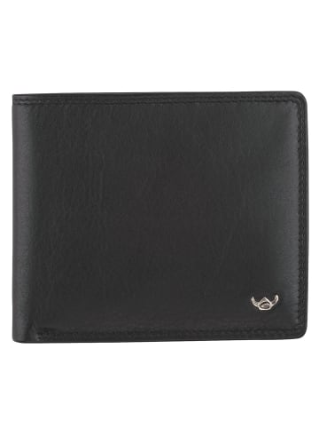 Golden Head Polo Geldbörse RFID Leder 11 cm in schwarz