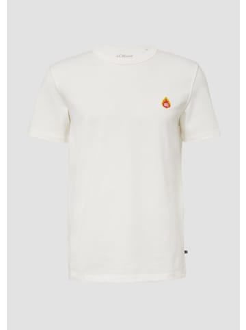 s.Oliver T-Shirt in 01D2_weiß
