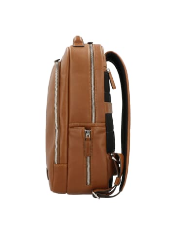 PICARD Authentic Business-Rucksack Leder 41 cm Laptopfach in cognac