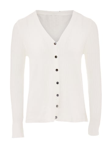 zitha Damen Strickjacke in Wollweiss