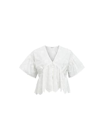 Object Halbarmbluse in Cloud Dancer