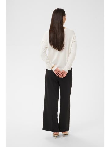 Kaffe Strickpullover KAlizza Loose fit in Chalk