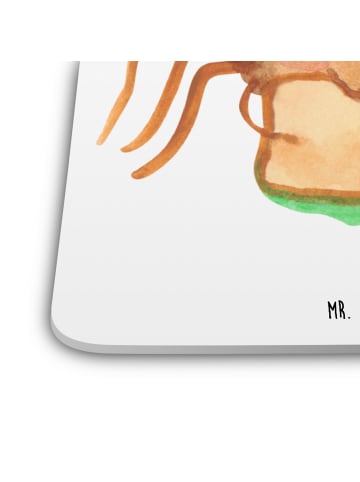 Mr. & Mrs. Panda Bierdeckel Spinne Agathe Sandwich ohne Spruch in Weiß