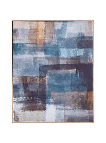 Beliani Canvas PULSANO in Bunt - (W) 83 x (H) 103 x (L) 5 cm