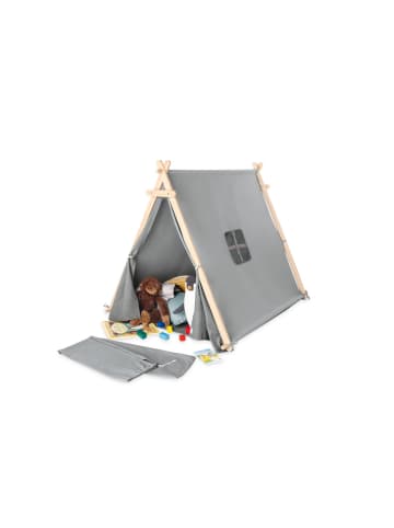 Pinolino Zelt Noah in Grau, 131 x 101 x 106 cm