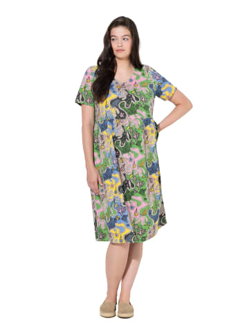 Ulla Popken Midikleid in moosgrün