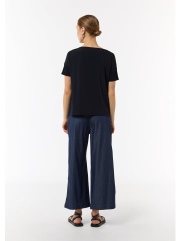 comma T-Shirt in 5976_navy