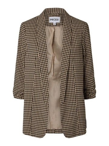 Pieces Blazer in White Pepper 1