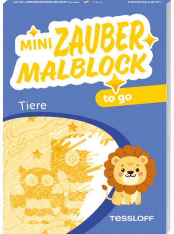 Tessloff Buch - Mini Zaubermalblock to go. Tiere