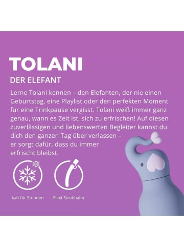 DOWABO Isolierflasche Asobu Bestie Bottle in Elefant