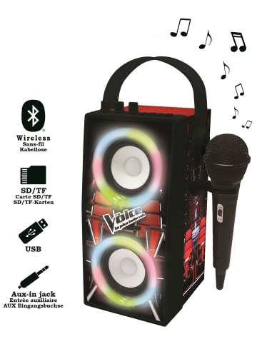 Lexibook The Voice Bluetooth®-Lautsprecher mit Mikrofon & Licht