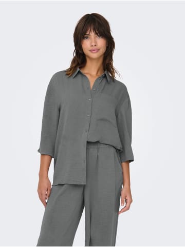 JDY Bluse 'Divya' in Grau