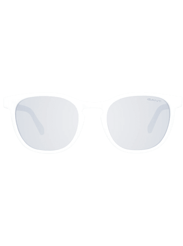 Gant Männer Sonnenbrille Rund Weiß