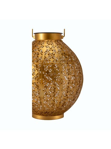 Pauleen Solar-Laterne Sunshine Aura in gold -H:250mm