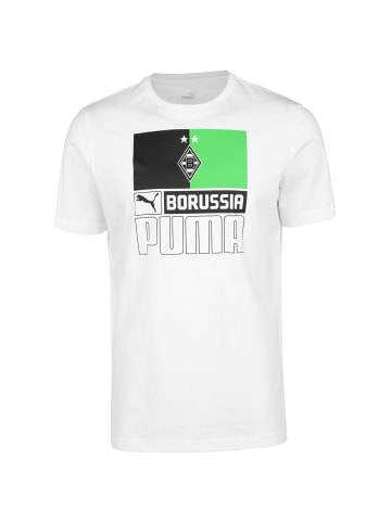 Puma T-Shirt Borussia Mönchengladbach FtblCore in weiß / schwarz