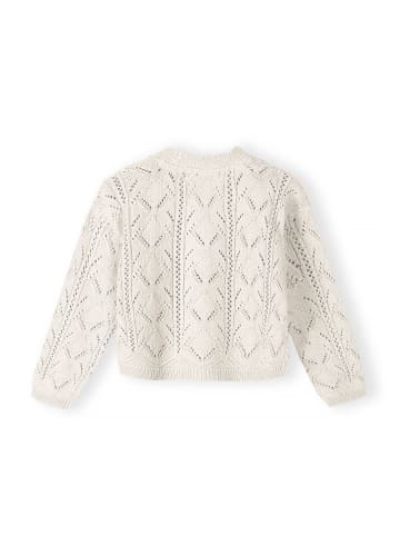 Minoti Cardigan 30KNIT101 in weiß