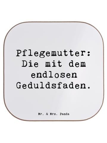 Mr. & Mrs. Panda Untersetzer Pflegemutter: Die mit dem endlosen ... in Weiß