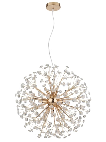 Globo lighting Luster "KATRINA" in gold