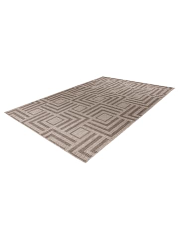 Vivorum Wohnzimmer Kurzflor Teppich Nibru 825 in taupe