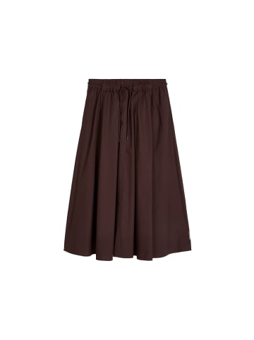 Marc O'Polo DENIM Ausgestellter Rock in Burnt Aubergine