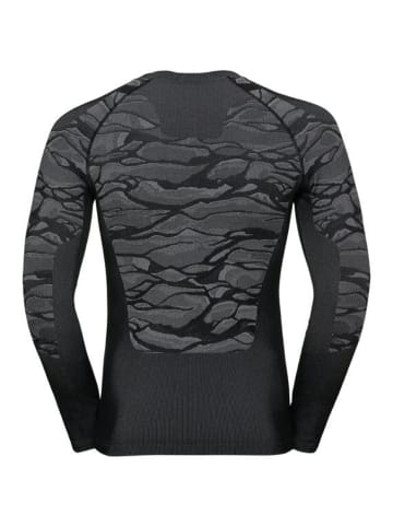 Odlo Unterhemd BL TOP Crew neck l/s BLACKCO in Black