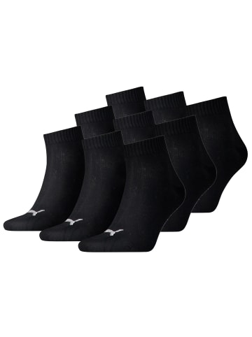 Puma Socken PUMA UNISEX QUARTER PLAIN 3P in 200 - black