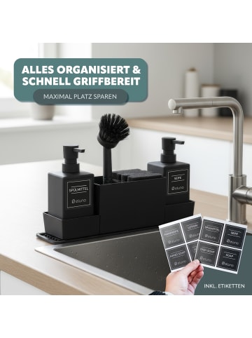 eluno Spülbeckenorganizer ca. 9 x 34,5 x 24 cm
