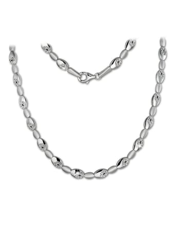 SilberDream 925 Sterling Silber Damen SilberDream Halsketten oval  ca. 44,5cm