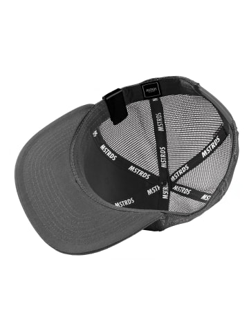 MSTRDS MSTRDS Accessoires MoneyClip Trucker Snapback Cap in charcoal