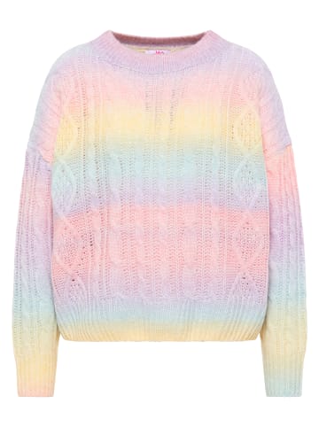 myMo Strickpullover in Regenbogen