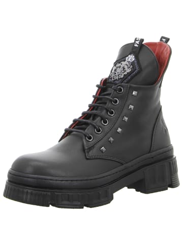 Mustang Schnürstiefelette in schwarz
