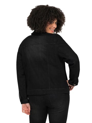 Angel of Style Jeansjacke in schwarz