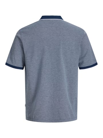 JACK & JONES PLUS Poloshirt in Insignia Blue