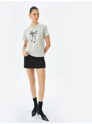 KOTON TSHIRT SS in Grau Melange